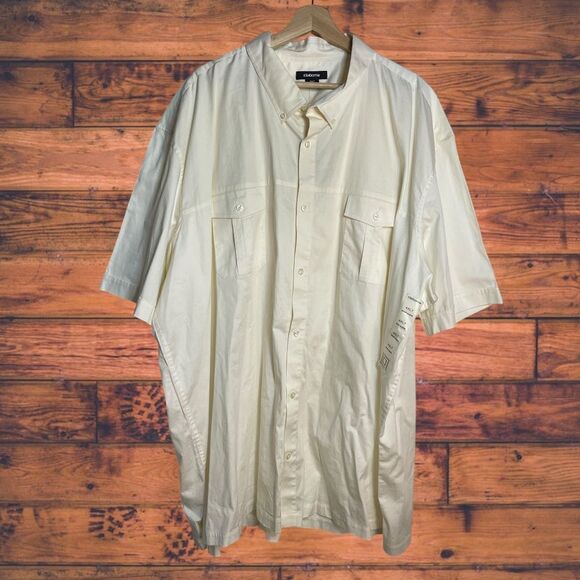 5 for $25🔥Claiborne Button Front Shirt 4XL Tall- New With Tags - Picture 1 of 7